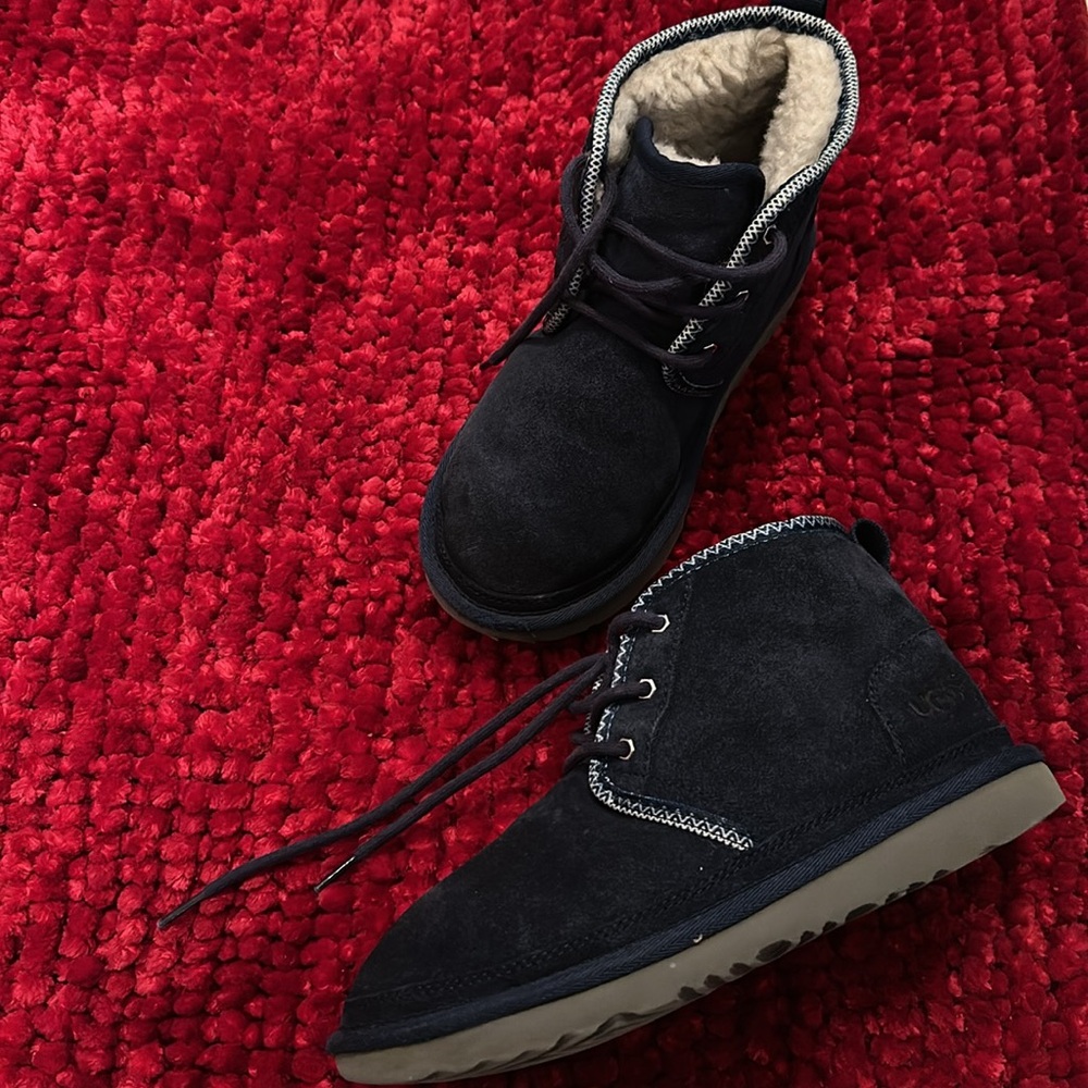UGG blue booties